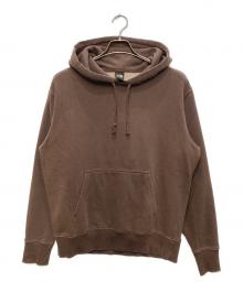 THE NORTH FACE×SUPREME（ザ ノース フェイス×シュプリーム）の古着「Pigment Printed Hooded Sweatshirt "Brown"」｜ブラウン