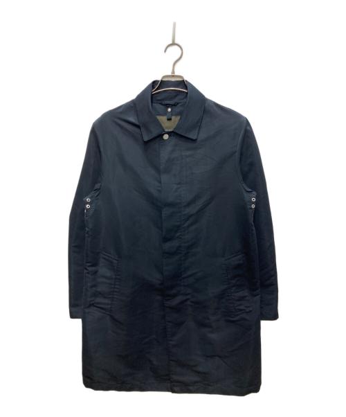 MACKINTOSH LONDON（マッキントッシュ ロンドン）MACKINTOSH LONDON (マッキントッシュ ロンドン) ステンカラーコート ネイビー サイズ:40の古着・服飾アイテム