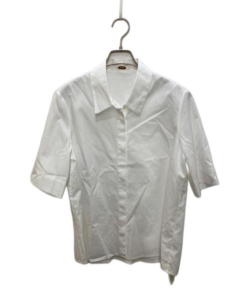 MUSE（ミューズ）MUSE (ミューズ) TIDY BROAD シャツ ホワイト サイズ:Ｆ 未使用品の古着・服飾アイテム