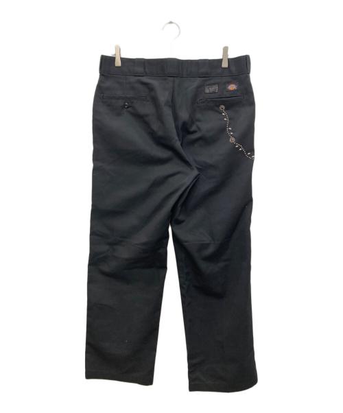 Dickies（ディッキーズ）Dickies (ディッキーズ) htc (エイチティーシー) スタッズカスタムチノパンツ ブラック サイズ:SIZE 91cm (W36)の古着・服飾アイテム