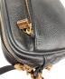 中古・古着 VERSACE (ヴェルサーチェ) メデューサ レザーショルダーバッグ ブラック：35000円