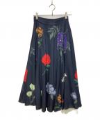 Ameriアメリ）の古着「AMANDA CIRCULAR SKIRT」｜ネイビー