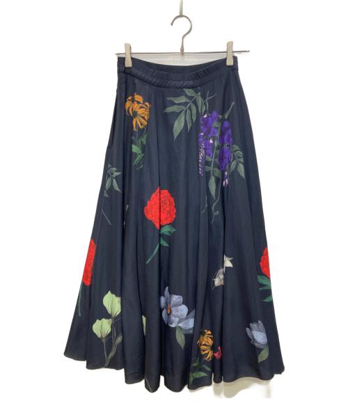 Ameri（アメリ）Ameri (アメリ) AMANDA CIRCULAR SKIRT ネイビー サイズ:Sの古着・服飾アイテム