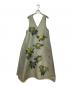 Ameri（アメリ）の古着「ELLIE ASYMMETRY PLEATS DRESS」｜オリーブ