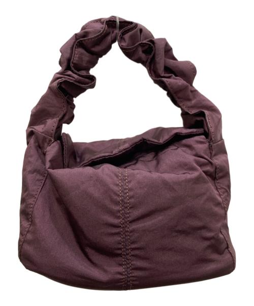 anuke（アンヌーク）anuke (アンヌーク) Nylon Mini Bag ブラウンの古着・服飾アイテム