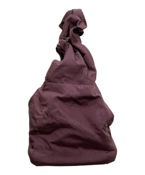 anuke（アンヌーク）anuke (アンヌーク) Nylon Mini Bag ブラウンの古着・服飾アイテム