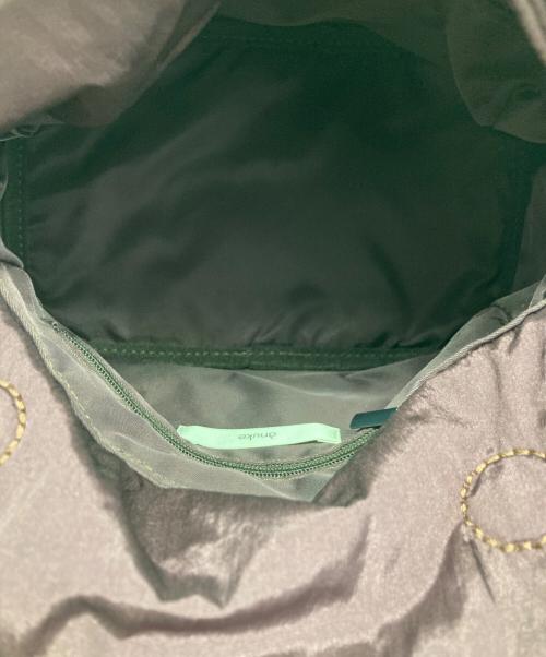 anuke（アンヌーク）anuke (アンヌーク) Nylon Mini Bag ブラウンの古着・服飾アイテム