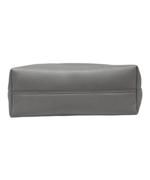 FURLA（フルラ）FURLA (フルラ) レザーショルダーバッグ グレーの古着・服飾アイテム