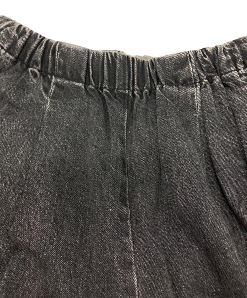 KAGURE（カグレ）KAGURE (カグレ) フェードデニムイージーパンツ ブラック サイズ:Freeの古着・服飾アイテム