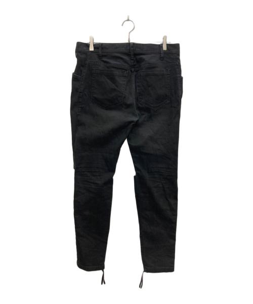 JULIUS（ユリウス）JULIUS (ユリウス) アークドデニムパンツ ブラック サイズ:SIZE 3の古着・服飾アイテム