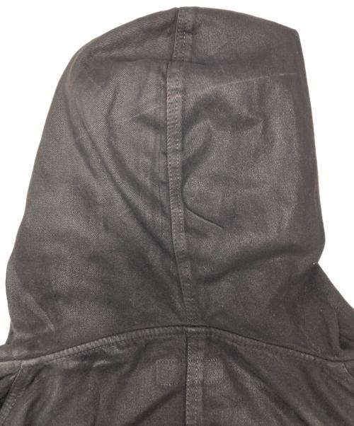 NO MASS PROD.（ノーマスプロッド）NO MASS PROD. (ノーマスプロッド) コーティングデニムコート ブラック サイズ:FREEの古着・服飾アイテム
