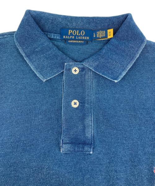 POLO RALPH LAUREN（ポロ・ラルフローレン）POLO RALPH LAUREN (ポロ・ラルフローレン) ポロシャツ インディゴ サイズ:Lの古着・服飾アイテム