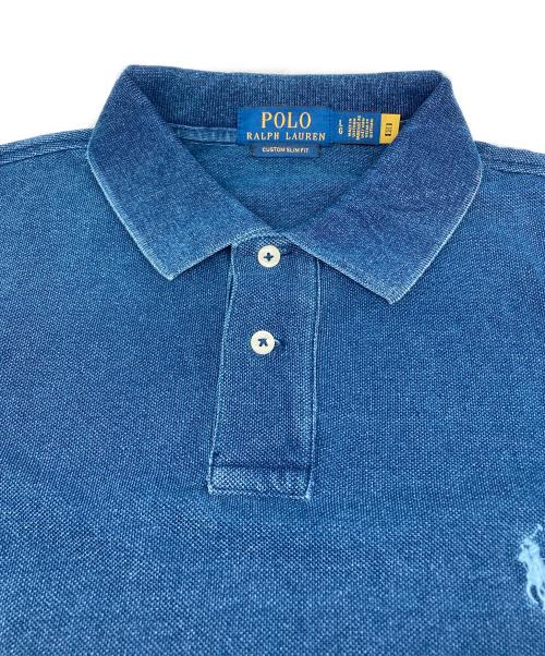 POLO RALPH LAUREN（ポロ・ラルフローレン）POLO RALPH LAUREN (ポロ・ラルフローレン) ポロシャツ インディゴ サイズ:Lの古着・服飾アイテム