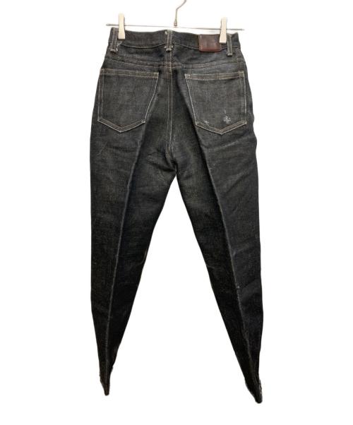 FUMIKA UCHIDA（フミカウチダ）FUMIKA UCHIDA (フミカウチダ) Bonding Denim/WIDE STRAGIHT PANTS ブラック サイズ:36の古着・服飾アイテム