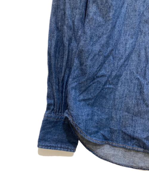 MADISON BLUE（マディソンブルー）MADISON BLUE (マディソンブルー) デニムボウタイシャツ インディゴ サイズ:SIZE 1の古着・服飾アイテム