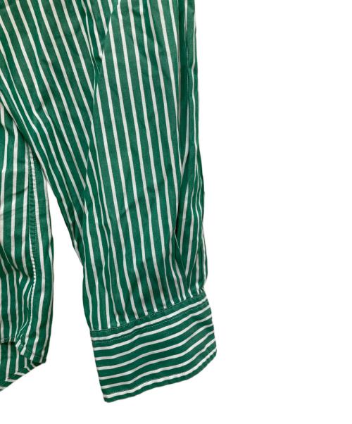 RALPH LAUREN（ラルフローレン）RALPH LAUREN (ラルフローレン) ストライプシャツ グリーン サイズ:16 1/2の古着・服飾アイテム