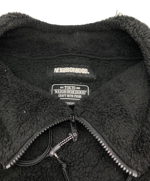 NEIGHBORHOOD（ネイバーフッド）NEIGHBORHOOD (ネイバーフッド) ボアフリース プルオーバー ブラック サイズ:Mの古着・服飾アイテム