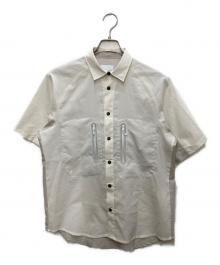 and wander（アンドワンダー）の古着「tech short sleeve shirt」｜ホワイト