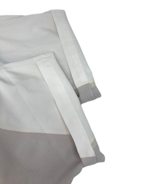 and wander（アンドワンダー）and wander (アンドワンダー) tech short sleeve shirt ホワイト サイズ:3の古着・服飾アイテム