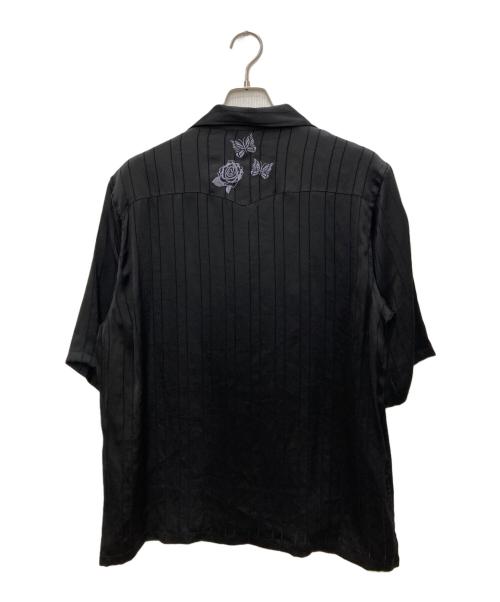 Needles（ニードルズ）Needles (ニードルズ) WILDSIDE (ワイルドサイド) S/S Cowboy One-up Shirt ブラック サイズ:Lの古着・服飾アイテム