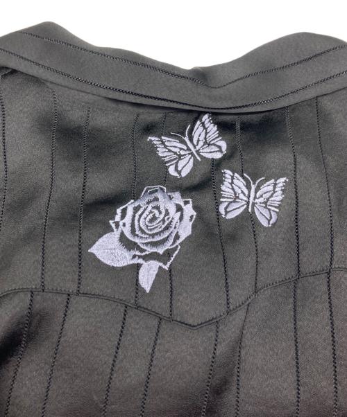 Needles（ニードルズ）Needles (ニードルズ) WILDSIDE (ワイルドサイド) S/S Cowboy One-up Shirt ブラック サイズ:Lの古着・服飾アイテム