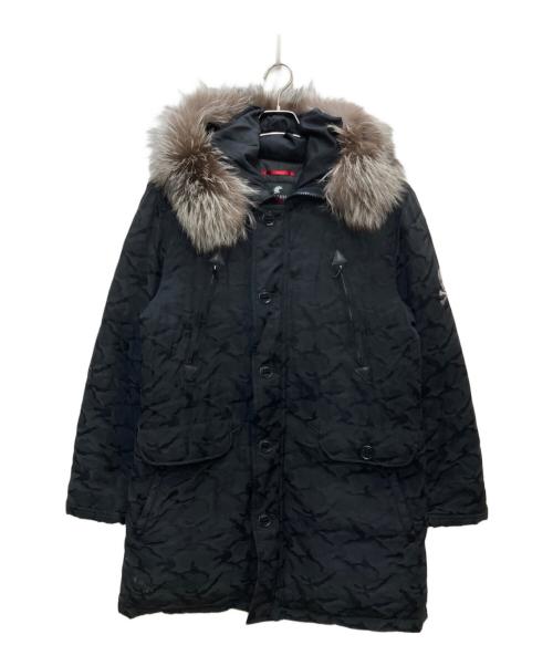 LOVELESS（ラブレス）LOVELESS (ラブレス) カモ柄ダウンジャケット ブラック サイズ:4の古着・服飾アイテム