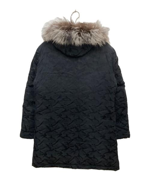 LOVELESS（ラブレス）LOVELESS (ラブレス) カモ柄ダウンジャケット ブラック サイズ:4の古着・服飾アイテム
