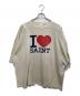 SAINT MICHAEL（セントマイケル）の古着「SS T-SHIRT / FOOTBALL」｜アイボリー