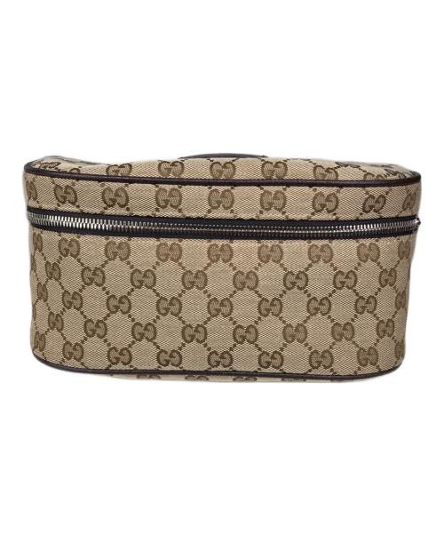 GUCCI（グッチ）GUCCI (グッチ) GGキャンバスウエストバッグ ベージュの古着・服飾アイテム