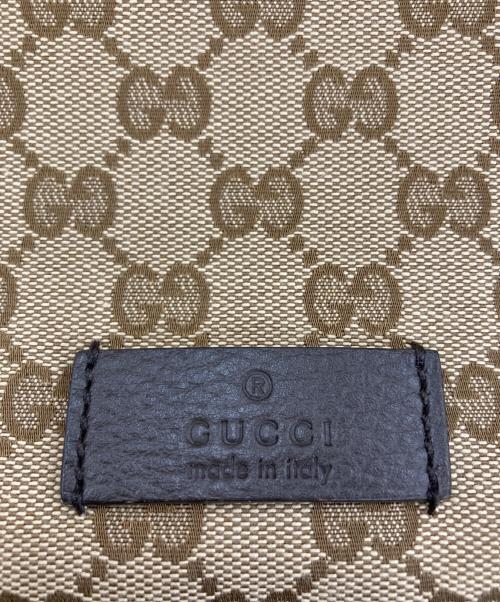 GUCCI（グッチ）GUCCI (グッチ) GGキャンバスウエストバッグ ベージュの古着・服飾アイテム