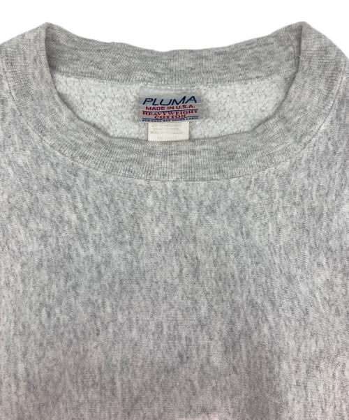 PLUMA（プルマ）PLUMA (プルマ) 裏起毛スウェット グレー サイズ:-の古着・服飾アイテム