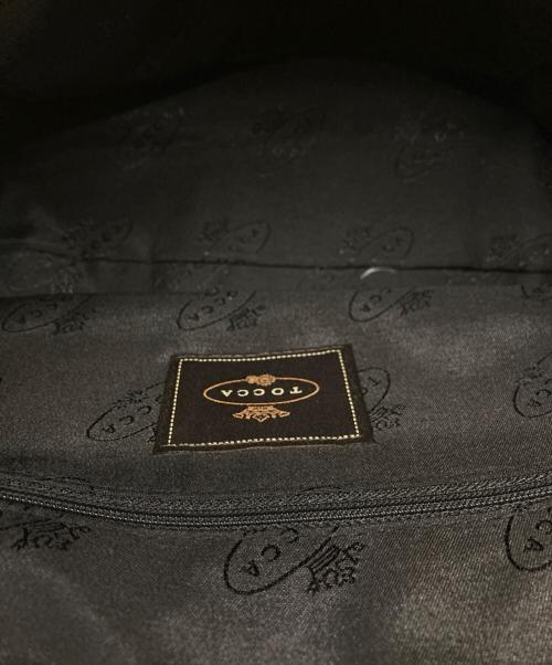 TOCCA（トッカ）TOCCA (トッカ) PIECE OF CRESCENT NYLONBAG ブラウンの古着・服飾アイテム