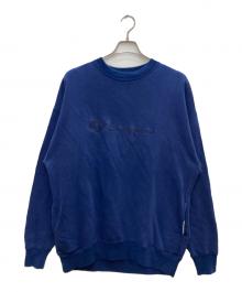 Champion REVERSE WEAVE（チャンピオン リバース ウィーブ）の古着「クルーネックスウェット」｜ネイビー