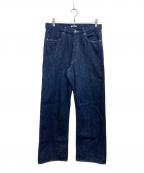 AURALEEオーラリー）の古着「SELVEDGE LIGHT DENIM PANTS」｜インディゴ