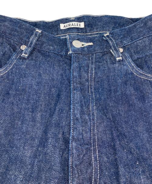 AURALEE（オーラリー）AURALEE (オーラリー) SELVEDGE LIGHT DENIM PANTS インディゴ サイズ:4の古着・服飾アイテム