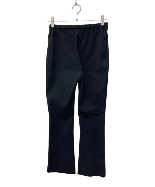 LE PHIL（ル フィル）LE PHIL (ル フィル) ハイストレッチフロントスリットパンツ ブラック サイズ:1の古着・服飾アイテム