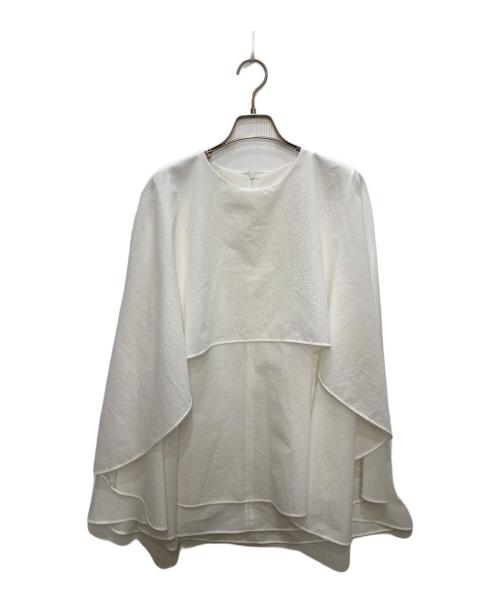 LE PHIL（ル フィル）LE PHIL (ル フィル) COOL DOTS ブラウス ホワイト サイズ:ＦＲＥＥ　の古着・服飾アイテム