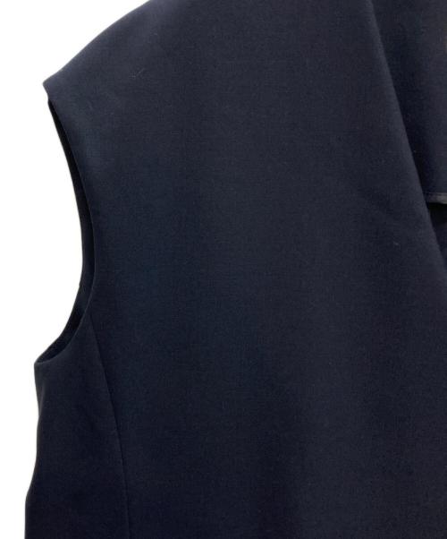 LE PHIL（ル フィル）LE PHIL (ル フィル) ドライウールジレ ネイビー サイズ:FREEの古着・服飾アイテム