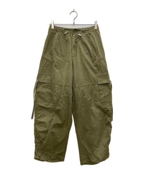 Ameri（アメリ）Ameri (アメリ) MILITARY SLIT LACE CARGO PANTS グリーン サイズ:Ｍの古着・服飾アイテム