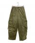 Ameri（アメリ）の古着「MILITARY SLIT LACE CARGO PANTS」｜グリーン