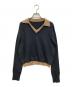 JOSE MOON（ジョゼムーン）の古着「MOON LAYERED VNECK KNIT」｜グレー