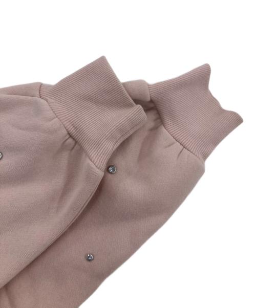 darich（ダーリッチ）darich (ダーリッチ) DDロゴビジュージップパーカー ピンク サイズ:Freeの古着・服飾アイテム