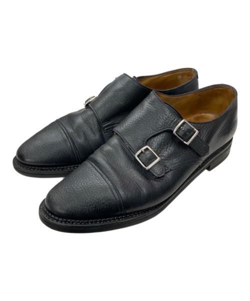 JOHN LOBB（ジョンロブ）JOHN LOBB (ジョンロブ) william ダブルモンクシューズ ブラック サイズ:SIZE 8Eの古着・服飾アイテム