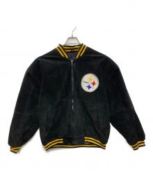 NFL GAME DAY（NFLゲームデイ）の古着「レザースタジャン」｜ブラック