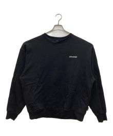 APPLEBUM（アップルバム）の古着「クルーネックスウェット」｜ブラック