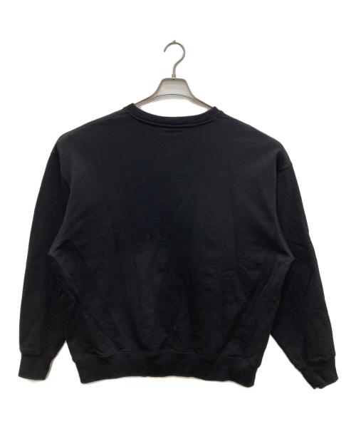 APPLEBUM（アップルバム）APPLEBUM (アップルバム) クルーネックスウェット ブラック サイズ:XLの古着・服飾アイテム