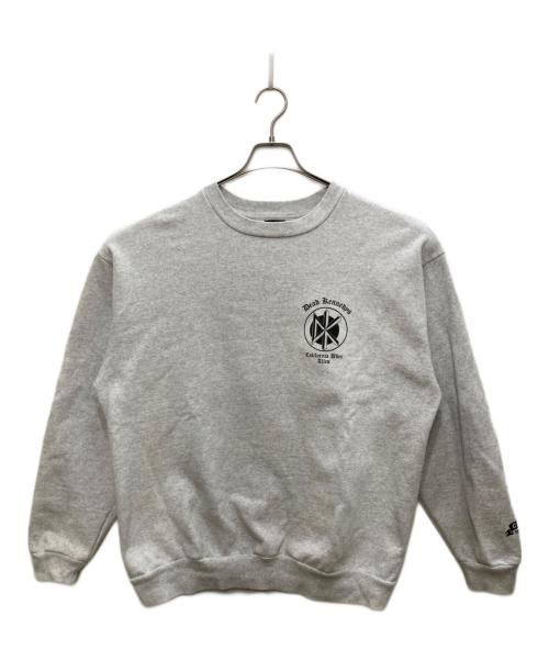 DEAD KENNEDYS（デッド・ケネディーズ）DEAD KENNEDYS (デッド・ケネディーズ) クルーネックスウェット グレー サイズ:ＸＬの古着・服飾アイテム