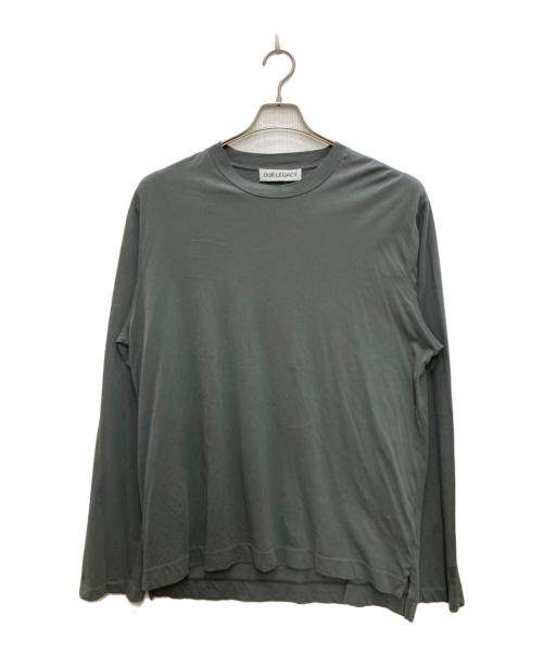 OUR LEGACY（アワーレガシー）OUR LEGACY (アワーレガシー) BOX LONGSLEEVE カットソー グレー サイズ:48の古着・服飾アイテム