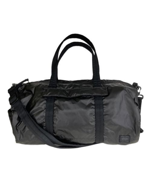 PORTER（ポーター）PORTER (ポーター) 2WAYナイロンボストンバッグ ブラックの古着・服飾アイテム
