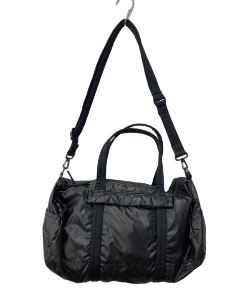 PORTER（ポーター）PORTER (ポーター) 2WAYナイロンボストンバッグ ブラックの古着・服飾アイテム